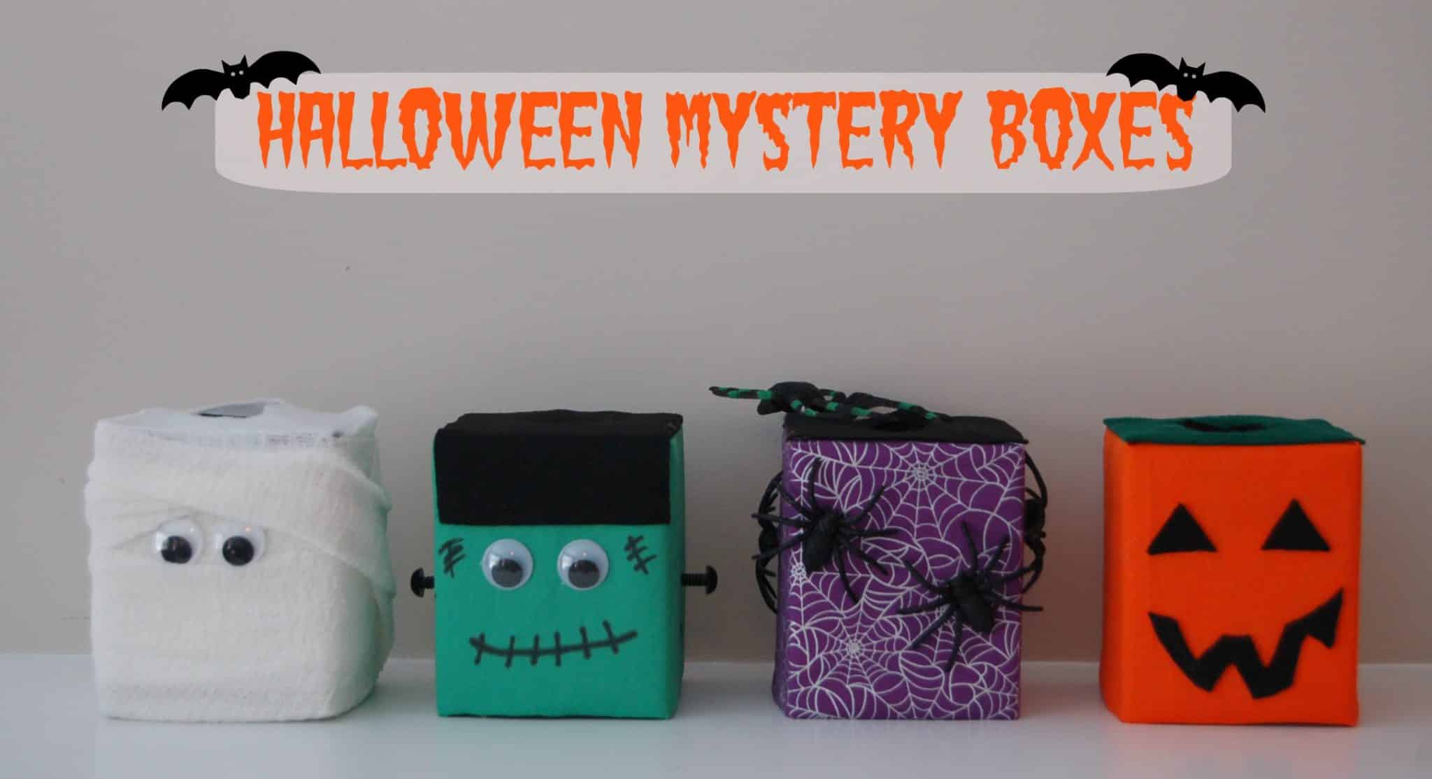 Halloween Mystery Boxes - Almost Supermom